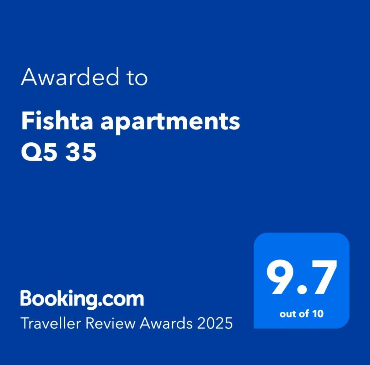 Fishta Apartments Q5 35 Velipoje Ngoại thất bức ảnh